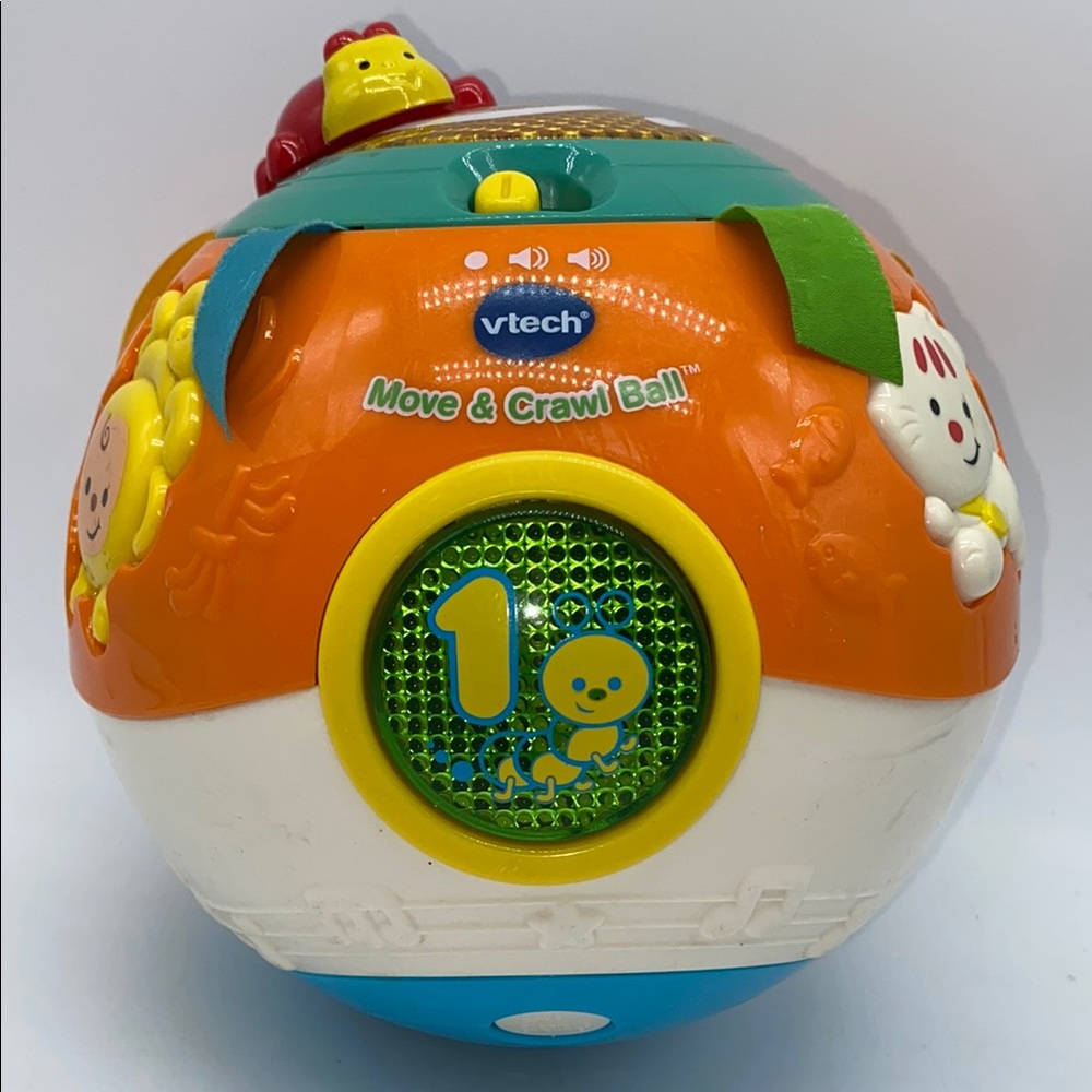 Vtech Move & Crawl Ball Talking Musical Educational Baby Infant Toy
